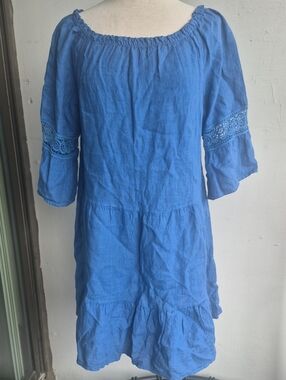 TERZO MILLENNIO- LINEN DRESS